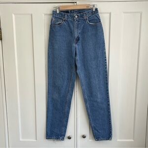 Levi’s 550 Jeans Women’s Vintage Sz 8 Relaxed Fit Tapered Blue Denim 100% Cotton